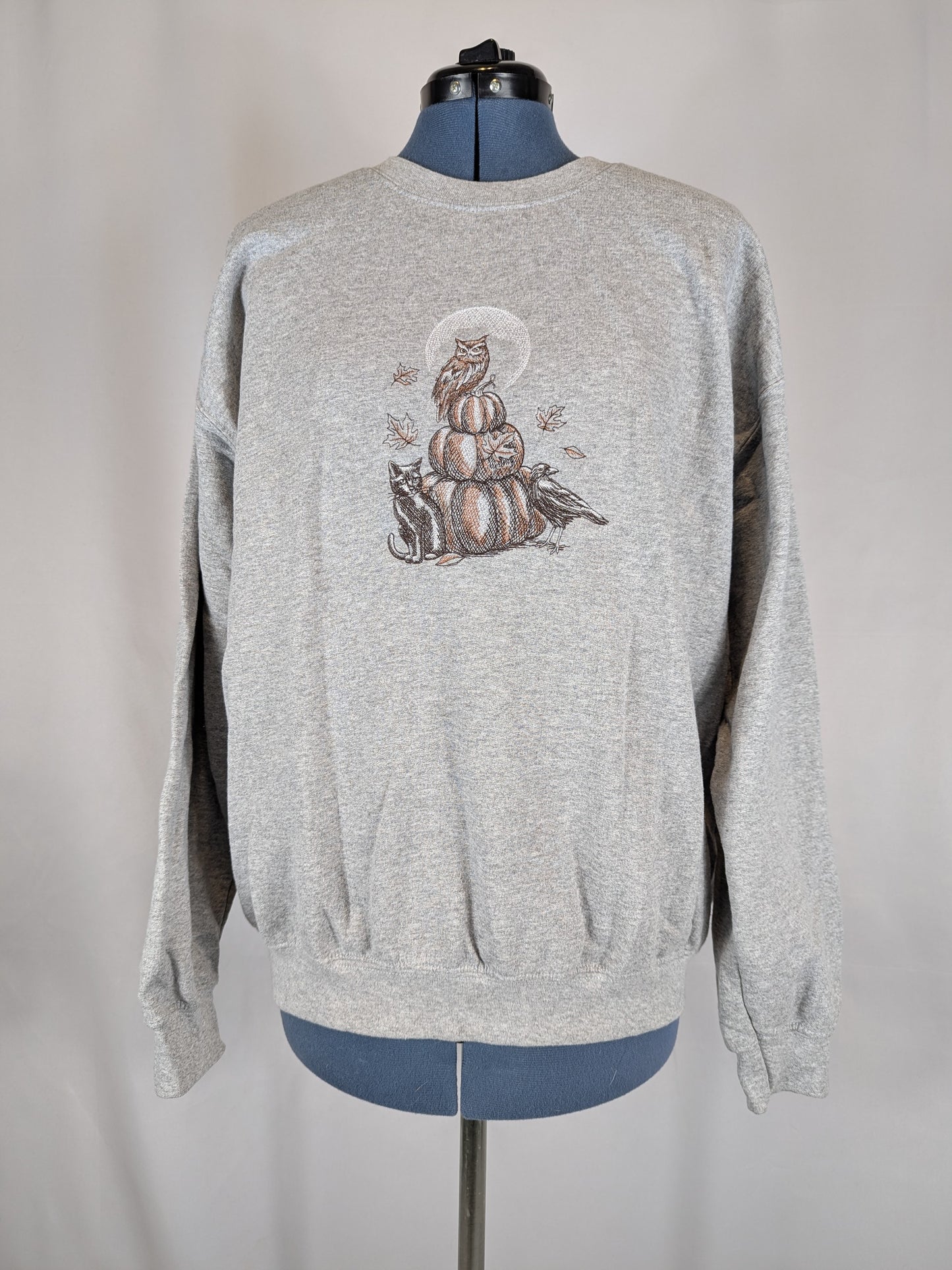 Autumn Harvest Animal Stack Crewneck Sweatshirt