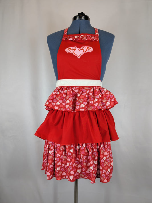 Heart and Wings Apron
