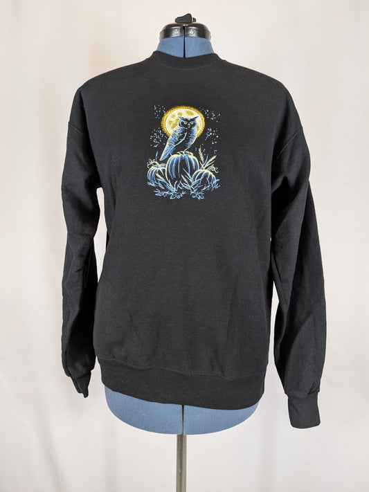 Owl in the Moonlight Crewneck Sweatshirt