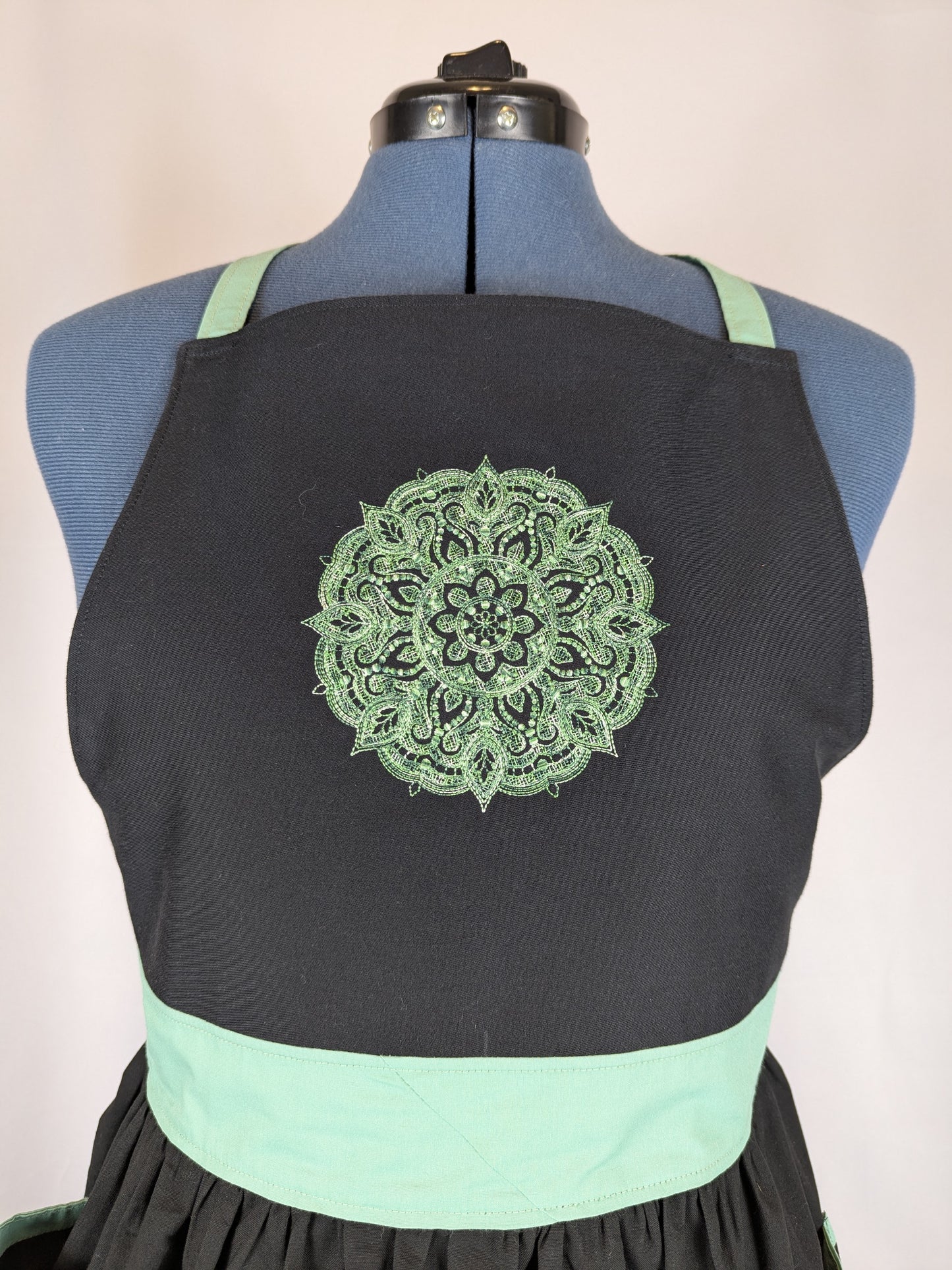 Emerald Dreams Mandala Apron